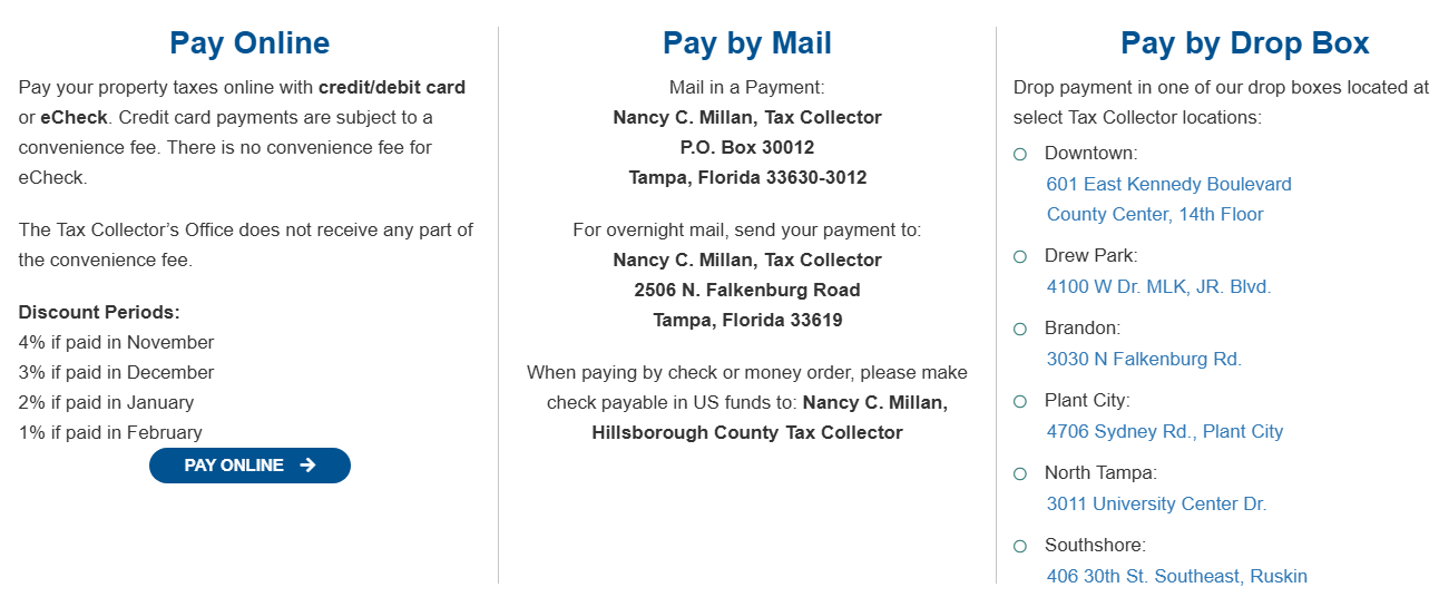Key Property Tax Deadlines in Hillsborough County